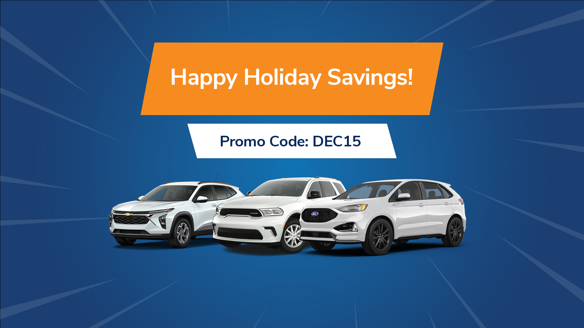 Holiday Savings!